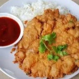 ข้าวไข่เจียวหมูสับ