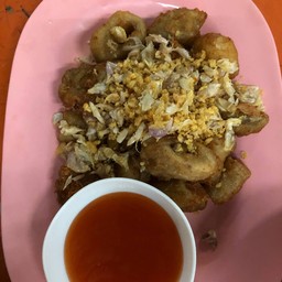 ไส้ตันทอดกระเทียม