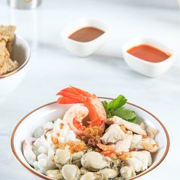 เกาเหลาปลาเก๋ารวมมิตร+หอย