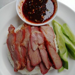 ข้าวหมูย่างพิเศษ