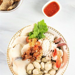 เกาเหลาปลาเต๋าเต้ยรวมมิตร+หอย