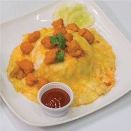 ข้าวไข่ข้นชีสไก่แซ่บ