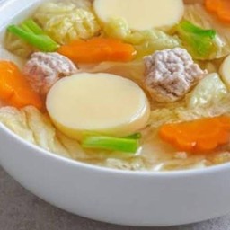 ต้มจืดเต้าหู้หมูสับ