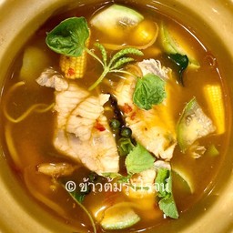 แกงป่าเนื้อปลาเก๋า