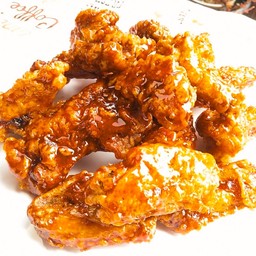 ไก่ทอด ซอสเกาหลี รัตนาธิเบศร์ (ท่าอิฐ)