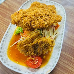 ตำปลาดุกฟู
