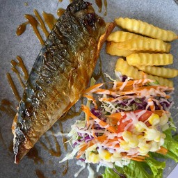 สเต็กปลาซาบะ เทริยากิ