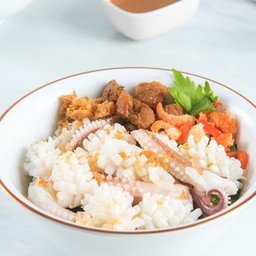 ปลาหมึกลวก