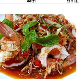 พล่ากุ้งตะไคร้