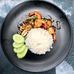 ข้าวกะเพราทะเล