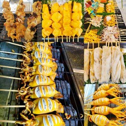 ราชาปลาหมึกย่าง (โต้รุ่งสถานีรถไฟ)