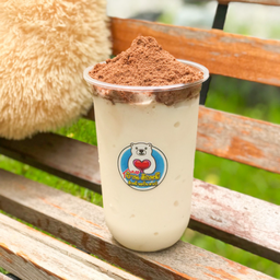 นมหมีปั่นภูเขาไฟ