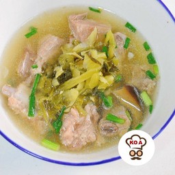 เเกงจืดผักกาดดอง ซี่โครงหมูตุ๋น