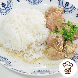 ข้าวหน้า ซี่โครงหมูตุ๋น