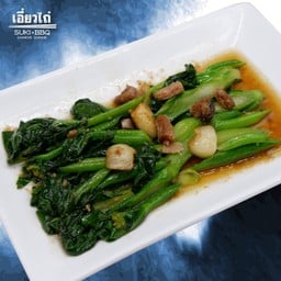 คะน้าปลาเค็ม