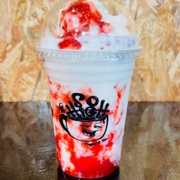 นมสดปั่นสตอเบอรี่