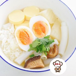 ก๋วยจั๊บน้ำใส - ไม่มีเนื้อสัตว์
