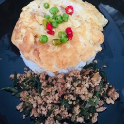 บ้านกะเพรา(พริกแห้ง)บ่อสร้าง(หนองโค้ง)(บ้านม่วนใจ๋)