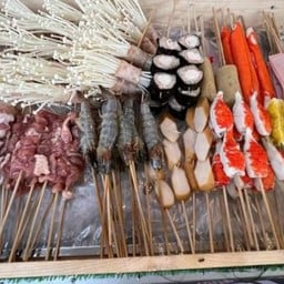 โมโหหิวชาบูเสียบไม้ /อาหารตามสั่ง (เมียสั่งผัวทำ) ตลาดมี-สุข(สุขสวัสดิ์๗๘)