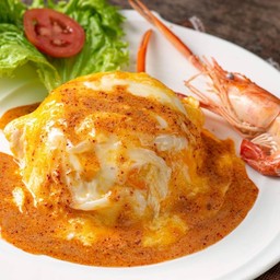ข้าวไข่ข้นต้มยำกุ้ง