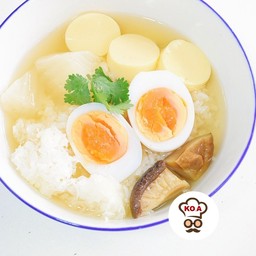 ข้าวต้ม - ไม่มีเนื้อสัตว์
