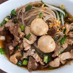 ครัวมีสุข อาหารจานด่วน อาหารตามสั่ง ก๋วยเตี๋ยว ก๋วยจั๊บญวนรสเด็ด ส้มตำ ยำแซ่บ โรจนะ