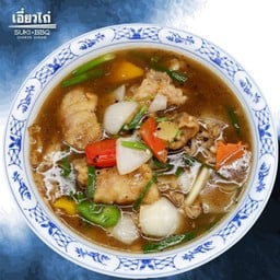 ก๋วยเตี๋ยวราดหน้าปลาเต้าซี่ เล็ก