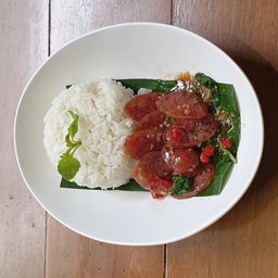 ข้าวกะเพรากุนเชียง