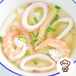 ก๋วยจั๊บน้ำใส ทะเล (Seafood)