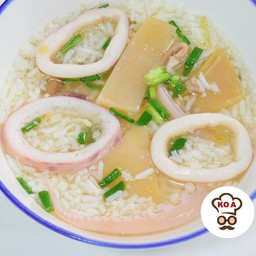 ข้าวต้ม ปลาหมึก