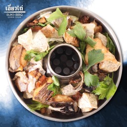 หัวปลาจีนต้มเผือก