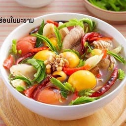 ต้มยำพวงไข่อ่อน