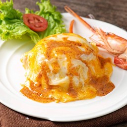 บะหมี่ไข่ข้นต้มยำกุ้ง