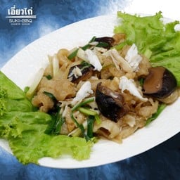 กระเพาะปลาผัดเนื้อปู จานเล็ก