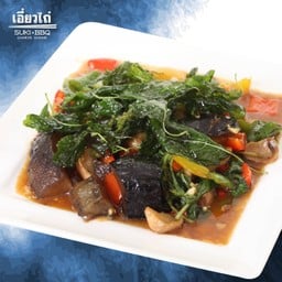 ปลิงทะเลผัดกระเพรา