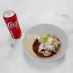 [อร่อยซ่ากับโค้ก] Set ก๋วยเตี๋ยวน้ำตก + โค้ก