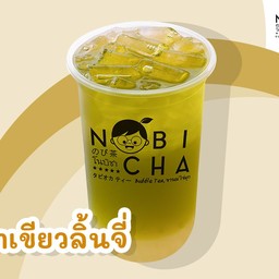 ชาเขียวลิ้นจี่