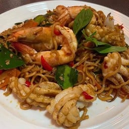 มาม่าผัดพริกเผาทะเล