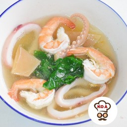 เกาเหลา ทะเลตำลึง (Seafood Soup)