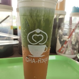 ชาไทย+ชาเขียว