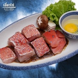 สุกี้ยากี้ปลาเก๋าแดง (ไม่รวมชุดผัก)