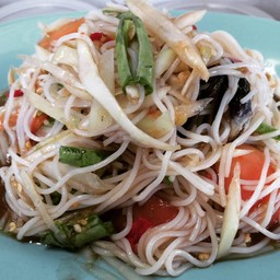 ตำซั่วปูปลาร้า