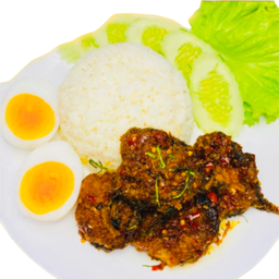 ข้าวผัดปลาดุก