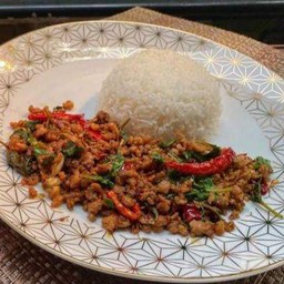 ต้มเลือดหมู/เกาเหลาน้ำใส /. กระเพราเป็ด (รสเด็ด)