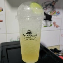 น้ำผึ้งมะนาวโซดา (เมนูขายดีหน้าร้าน)