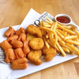 ของทอดจานรวม