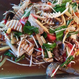 ตำป่ากุ้งสด