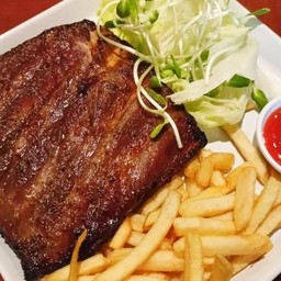 ซี่โครงหมูพริกไทยดำ