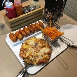 REGULAR SET ( Pizza M )
