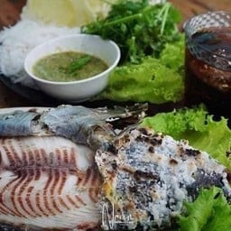 เต ปลาเผาหลังแบงค์ ลำปาง